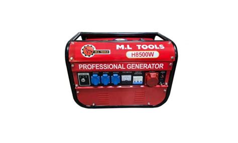 by Thompson's Auctioneers. . Ml tools h8500w generator